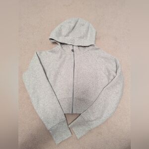 Lululemon Scuba Full Zip Cropped Hoodie